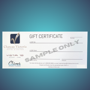 Hotel Stay Gift Certificates
