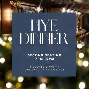 NYE Dinner at Clive's Classic Lounge - 7pm Seating