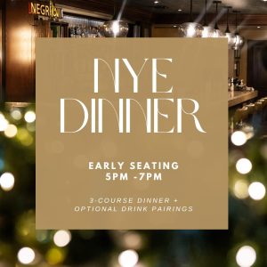Clive's Classic Lounge - NYE Dinner 5 pm Seating
